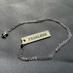 Double-Sided Custom Bar Necklace – Personalized Engraving